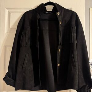 🏈 fringe jacket cowboy